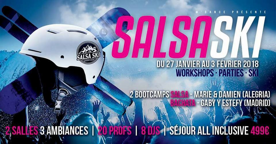 Salsa Ski 2018 avec Yami & Marta