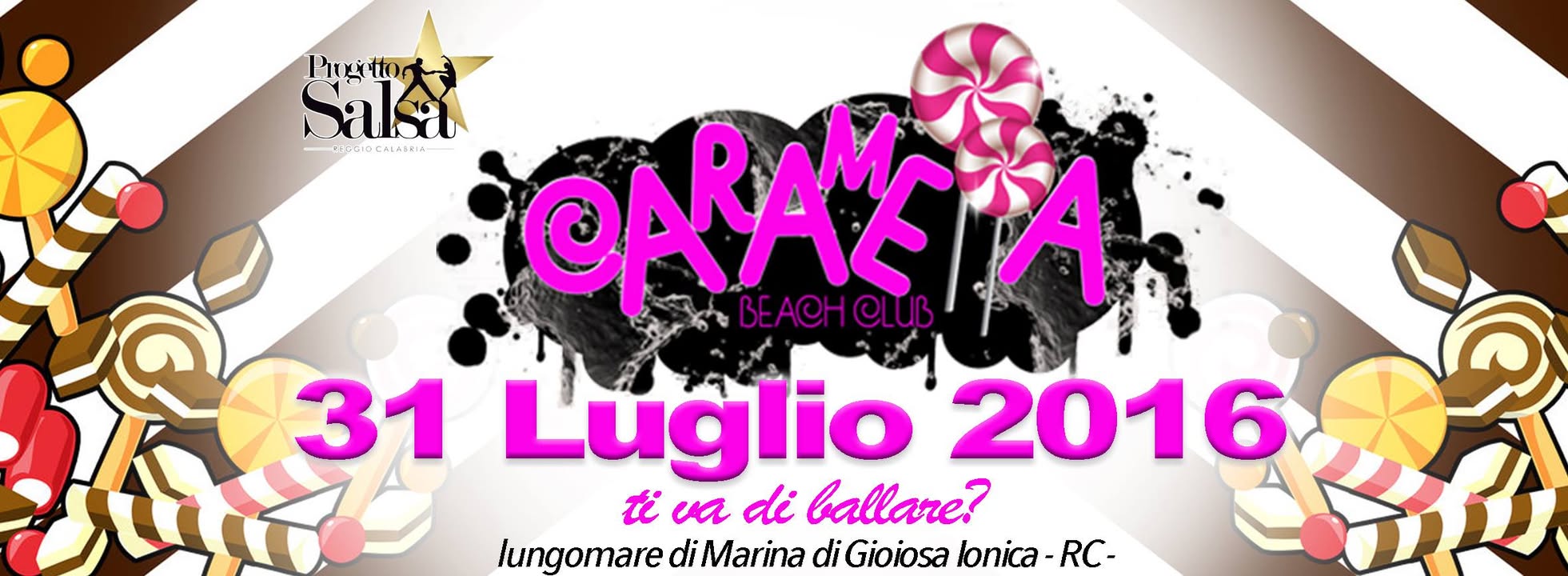 La domenica caraibica del Caramella Beach club