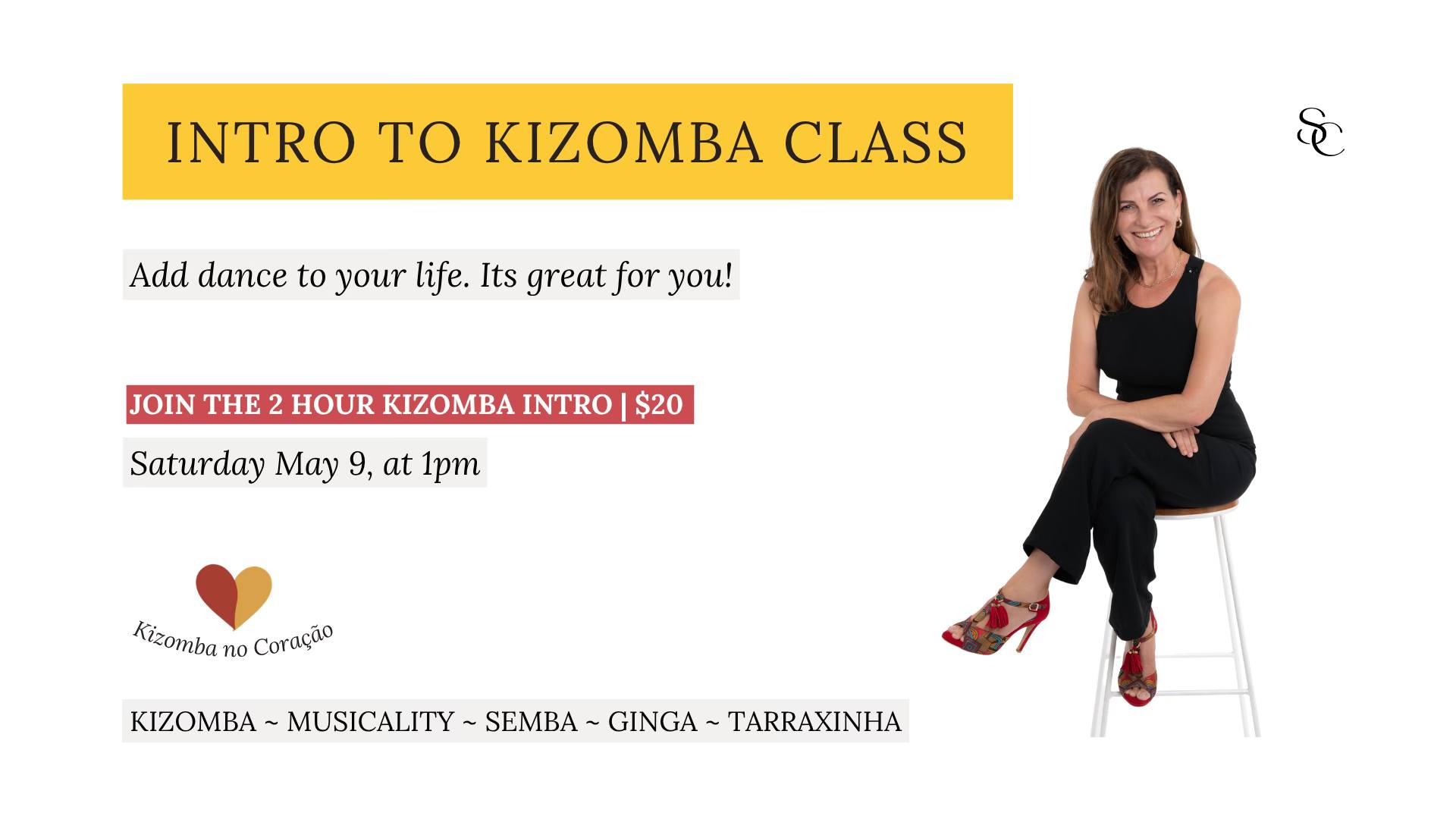 INTRO TO KIZOMBA CLASS & SOCIAL