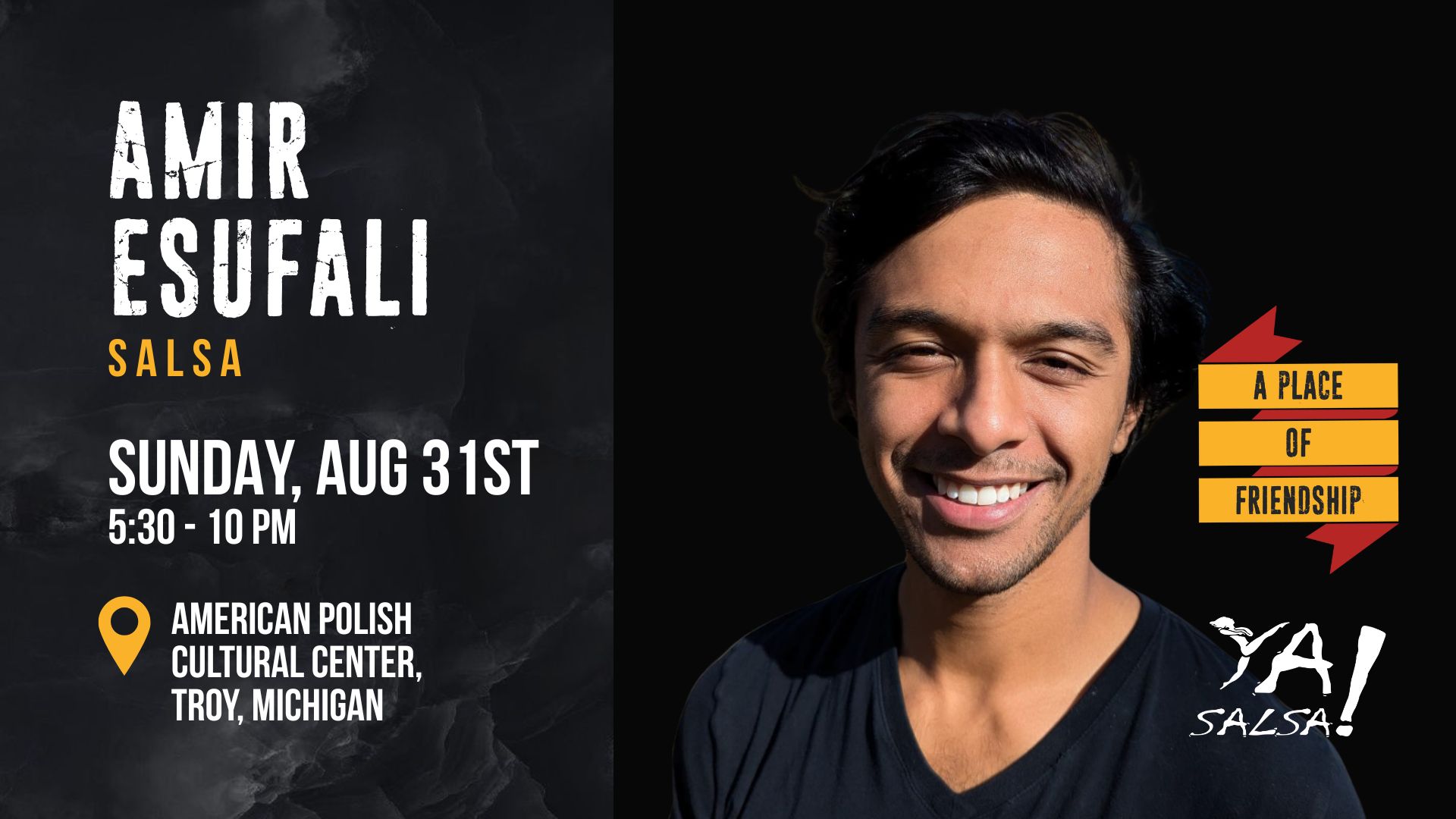 YA Salsa Social feat. Amir Esufali Teaching Salsa!