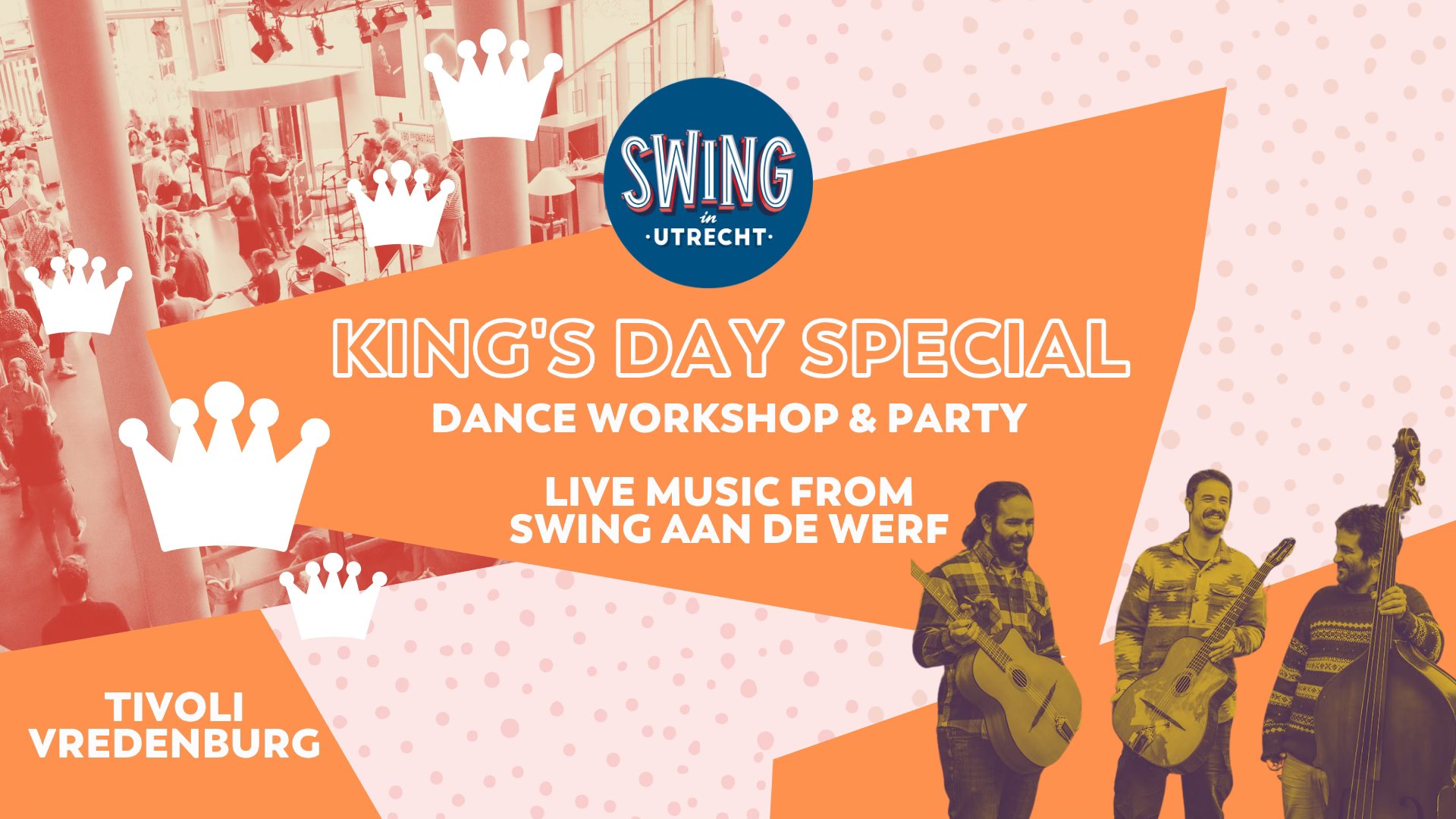 King's Day Swing at Tivoli Vredenburg (free)