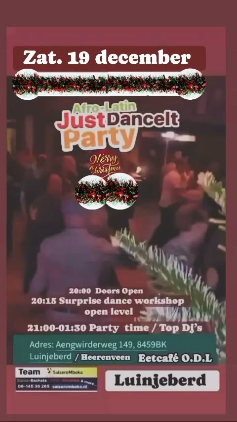 X-MAS JustDanceIt Afro Latin Party