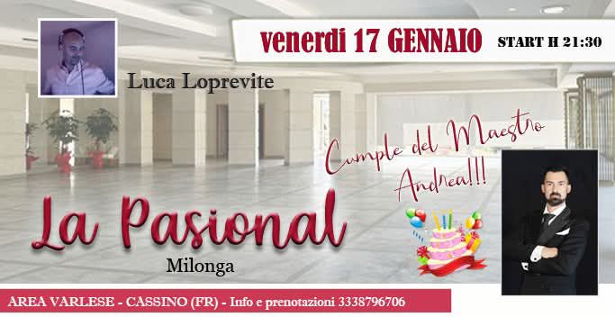 "La Pasional" Milonga