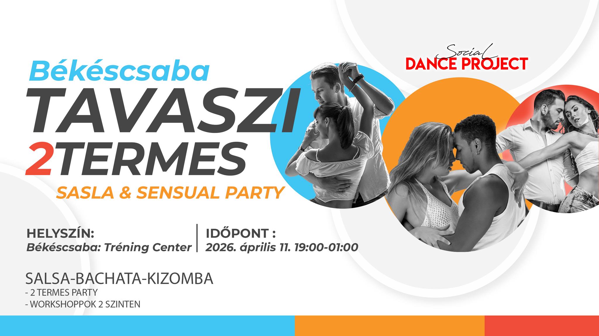 Tavaszi 2 Termes Salsa & Sensual Party - Békéscsaba