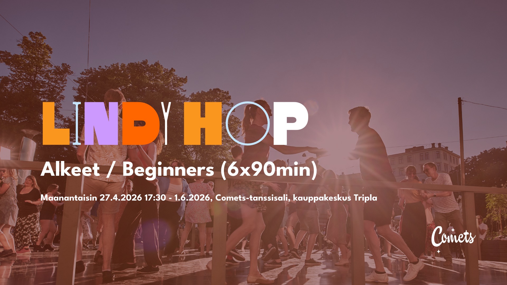 Lindy Hop Alkeet Beginners (6x90min)