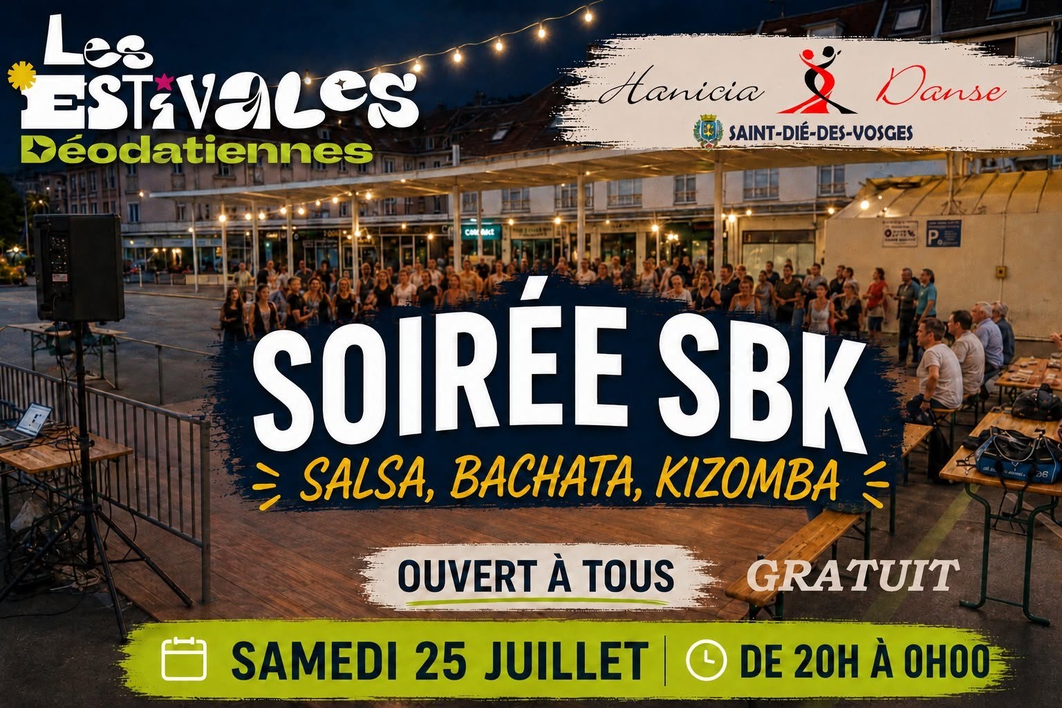 Soirée Latino SBK + Initiation Bachata