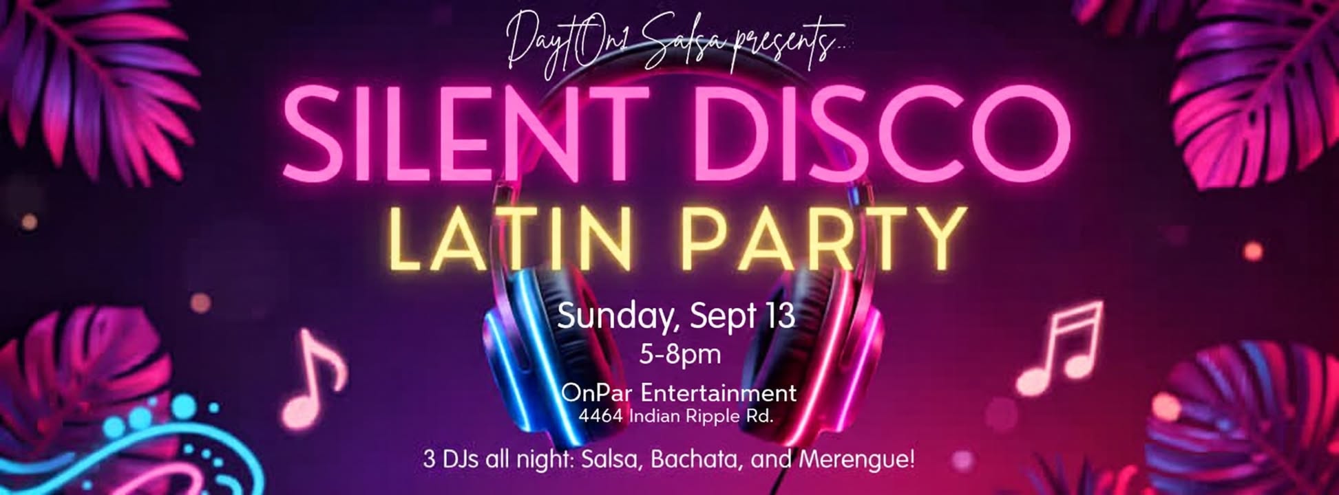 Silent Disco Salsa & Bachata