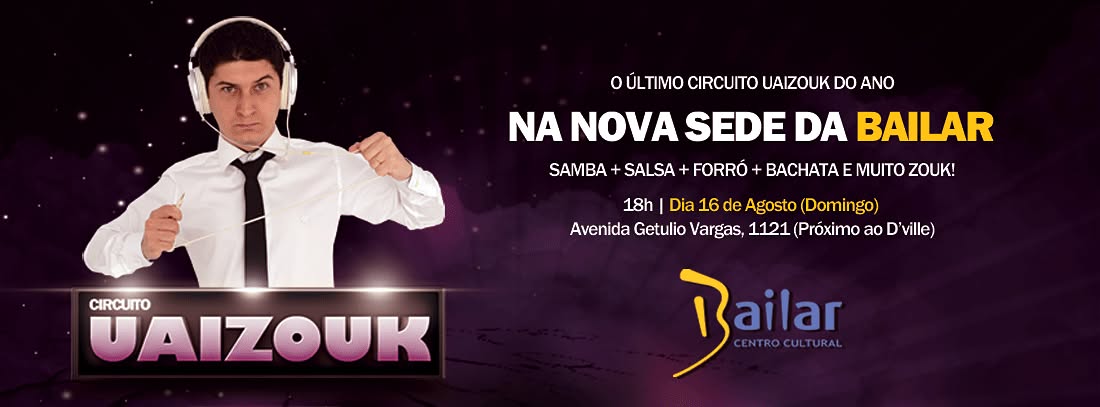 (Último) Circuito UAIZOUK - Bailar Centro Cultural