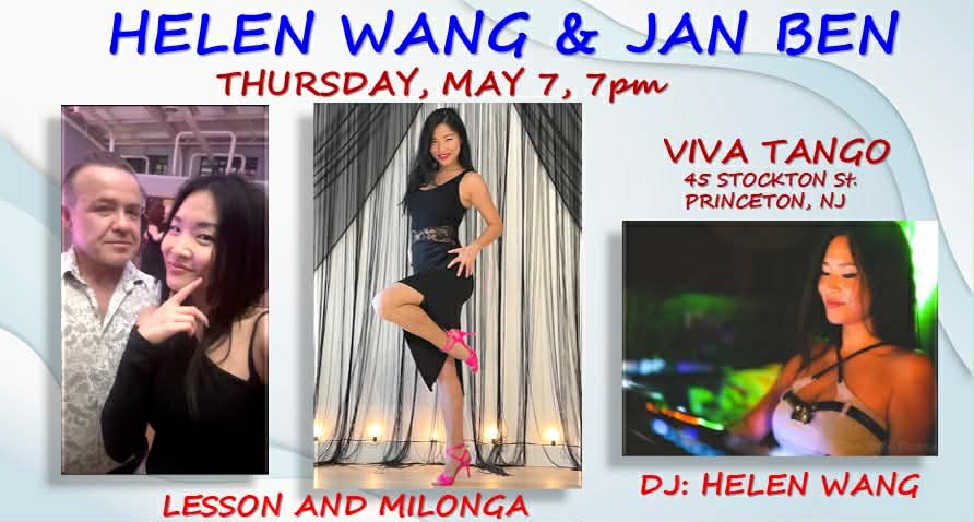 TANGO LESSON and MILONGA with DJ