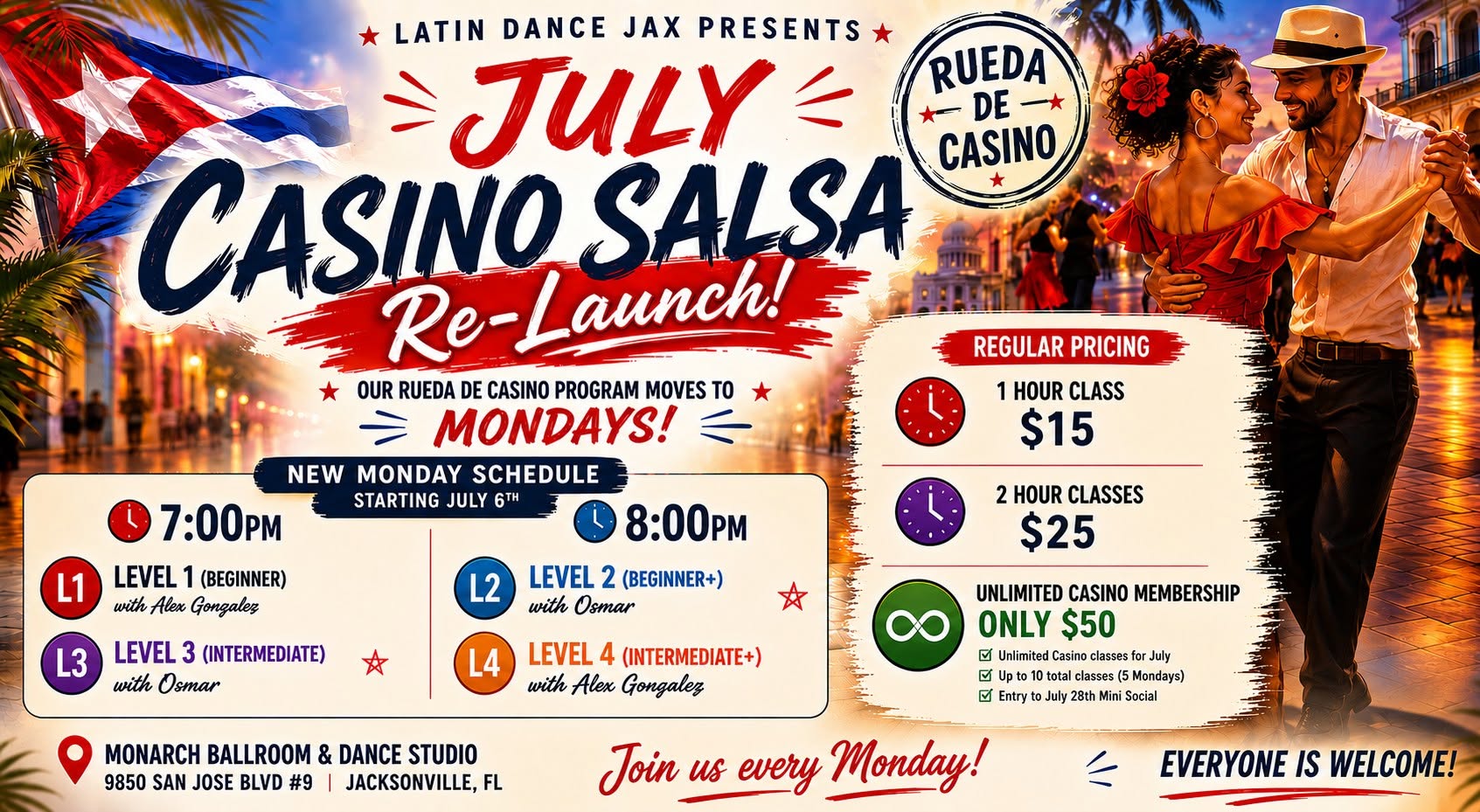Rueda Mondays - Casino Salsa - LDJ