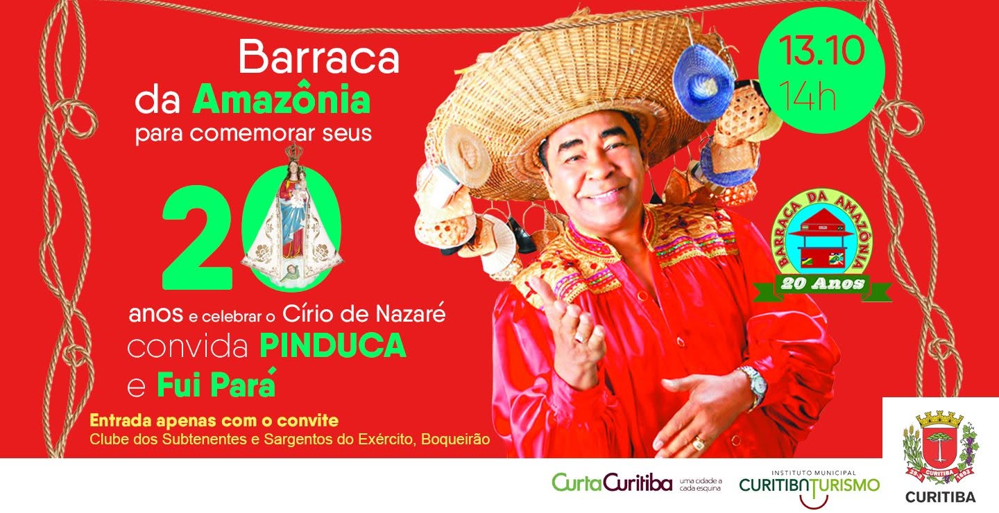 Festa 20 anos Barraca da Amazônia e Círio de Nazaré