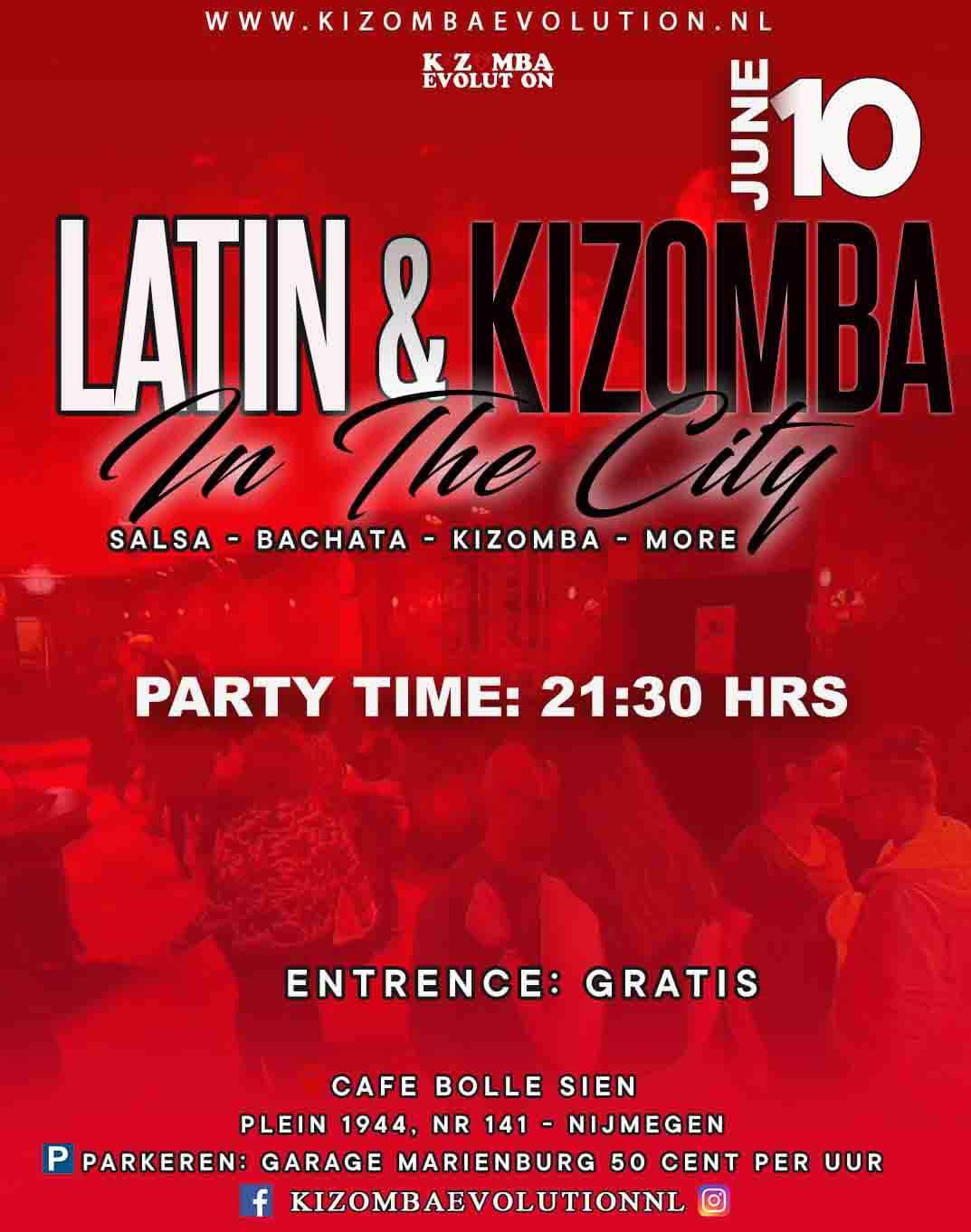 LATIN & KIZOMBA IN THE CITY NIJMEGEN