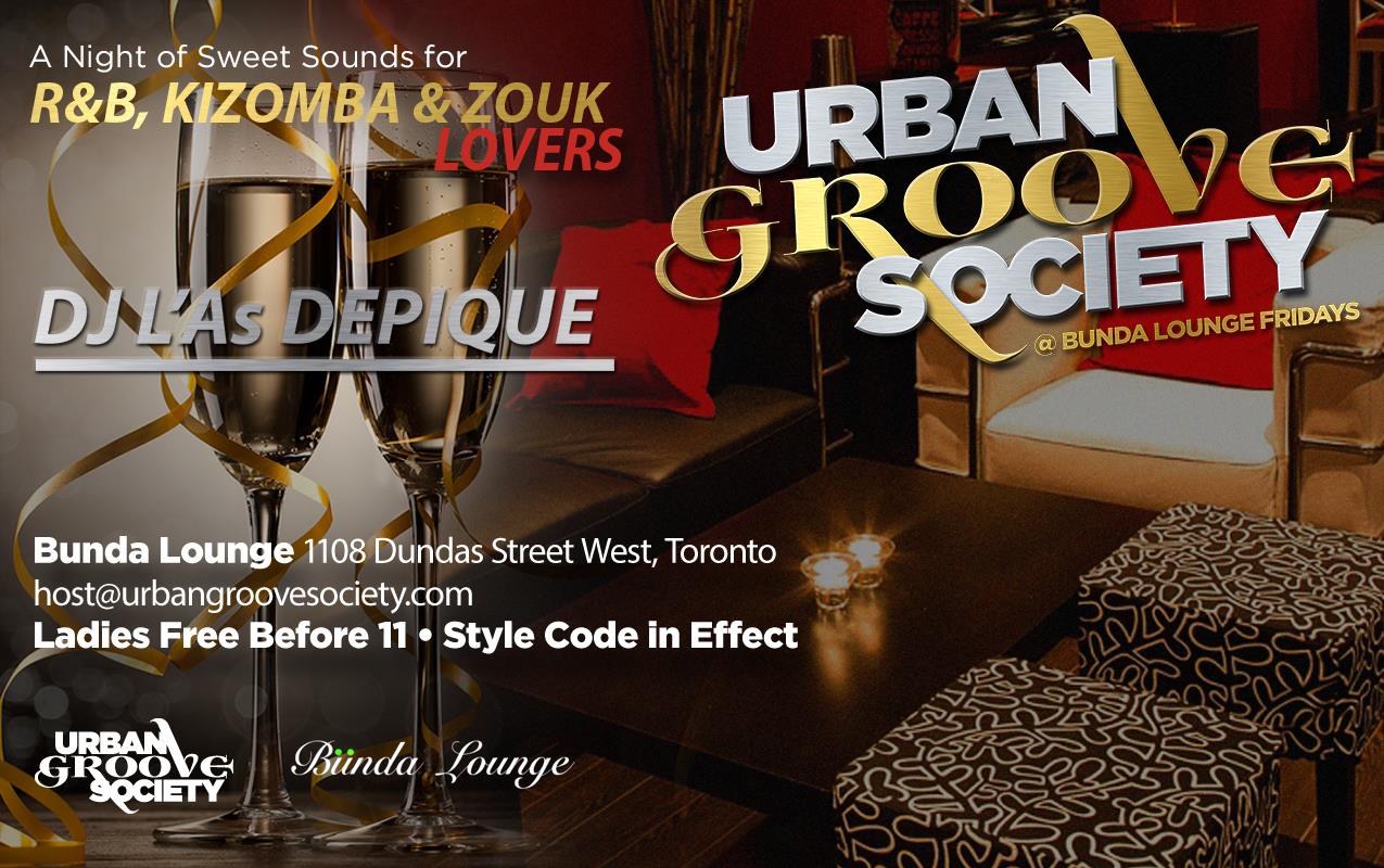 Urban Groove Society @ Bunda Lounge, Fridays
