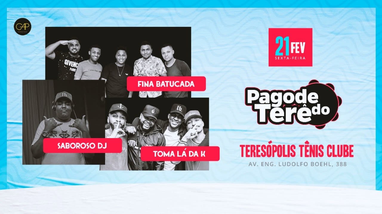 Pagode Do Terê • CANCELADO • 21.02