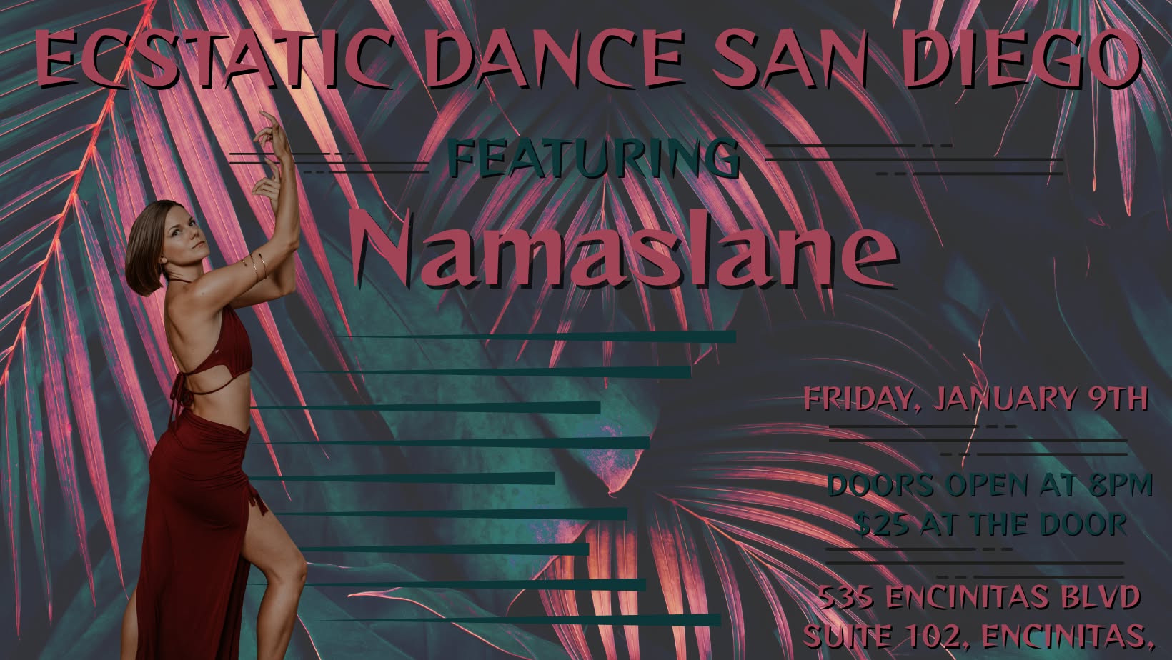 Ecstatic Dance San Diego Featuring Namaslane