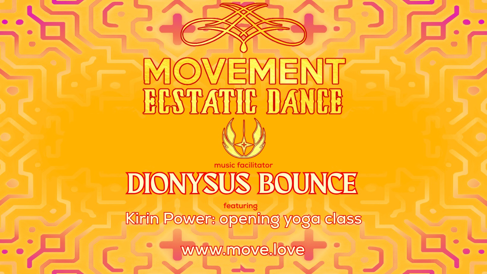 MOVEMENT Ecstatic Dance DIONYSUS BOUNCE