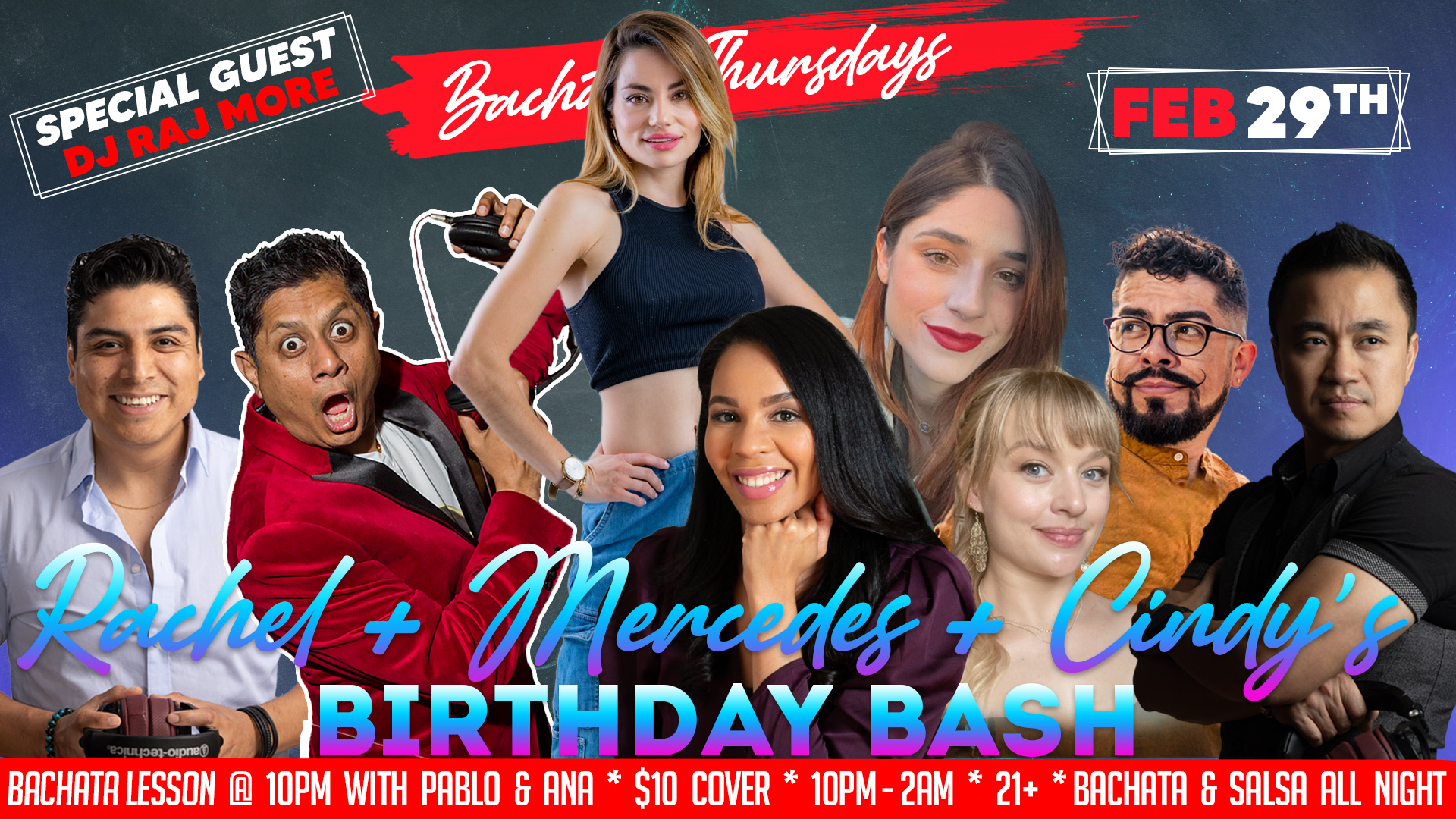 Bachata Thursdays FEB 29
