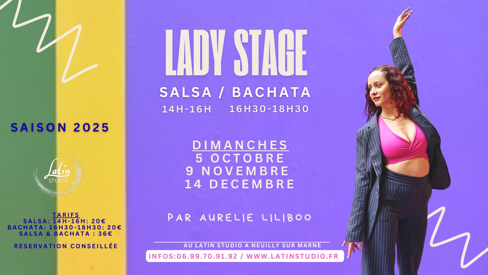 Lady stage (Salsa et ou Bachata)