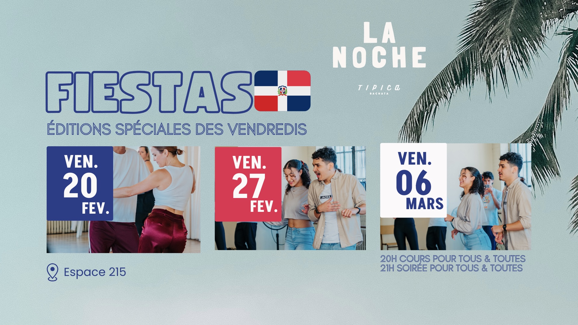 Fiestas Dominicanas - Cours & Soirées