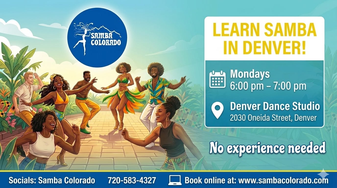 Pop up Samba Class REI Denver Outdoors