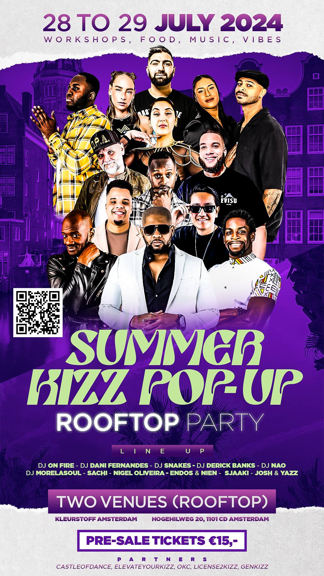 SUMMER KIZZ PopUp! #2 - SKP ROOFTOP - AMSTERDAM