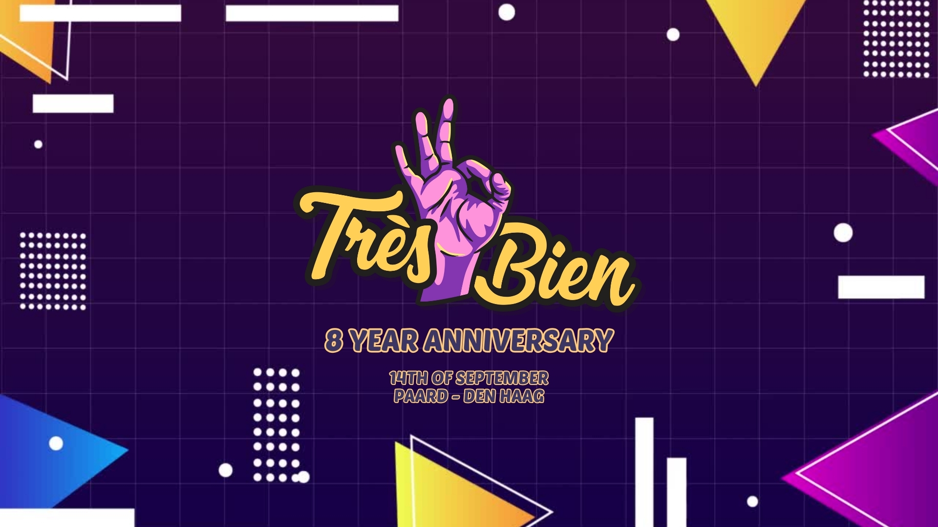 Très Bien 8 Year Anniversary HipHop - Latin - R&B - Afro
