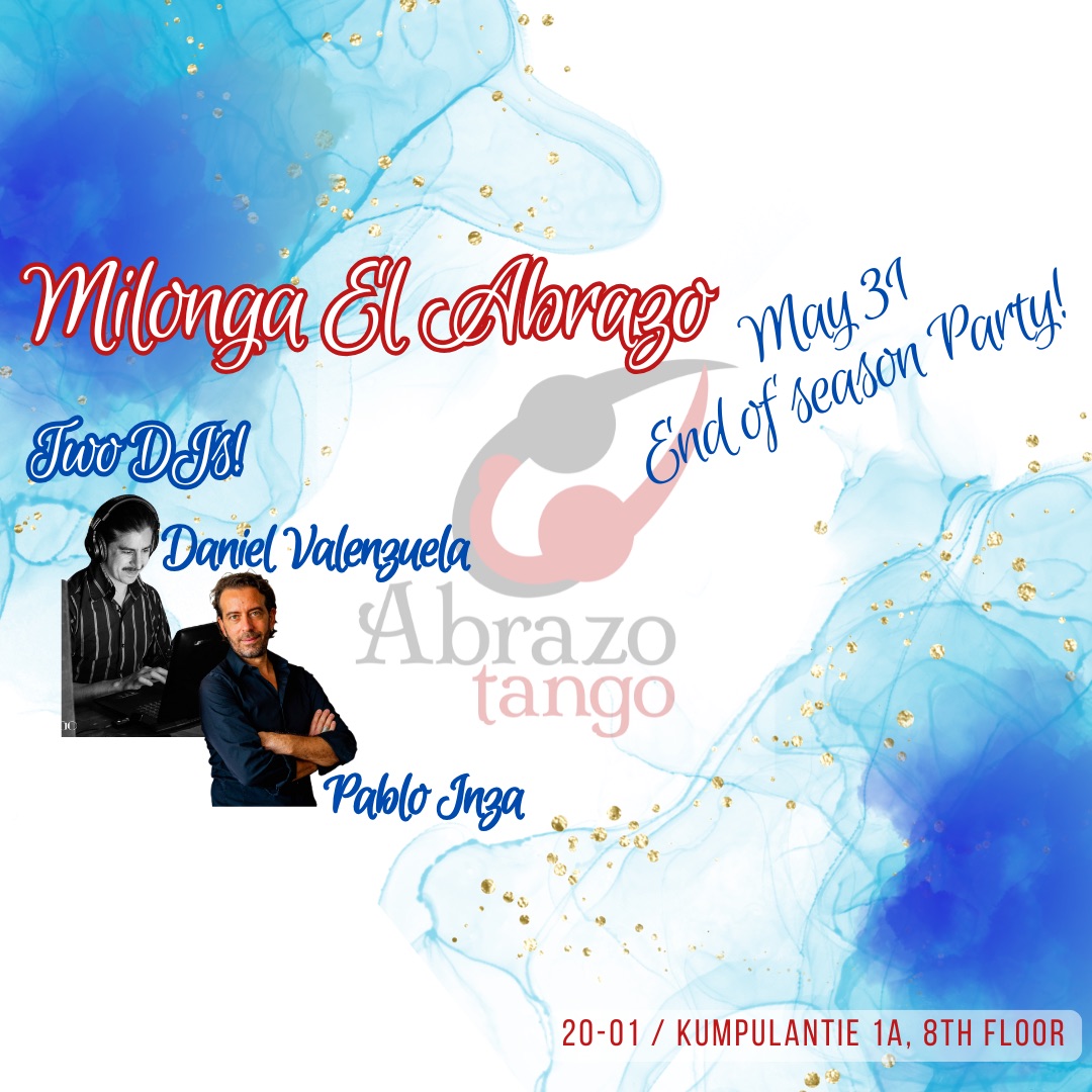 Milonga El Abrazo - End of Season Party - May 31