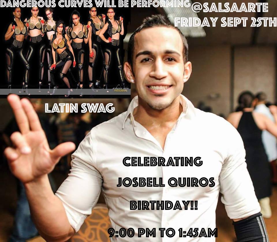 FREE "BACHATA WITH SWAG" WORKSHOP + BIRTHDAY EDITION SOCIAL w Josbell & Connie***SPECIAL PERFORMANCE BY DANGEROUS CURVES!!!