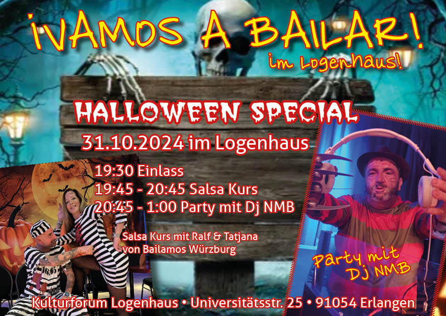 👻¡Vamos a Bailar!👻 Helloween im Logenhaus