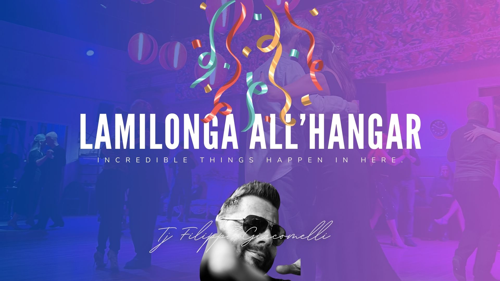 laMilonga all'hangar383 - LA VIDA ES UN CARNAVAL - Filippo Giacomelli tj ๐คฉ๐๐ป