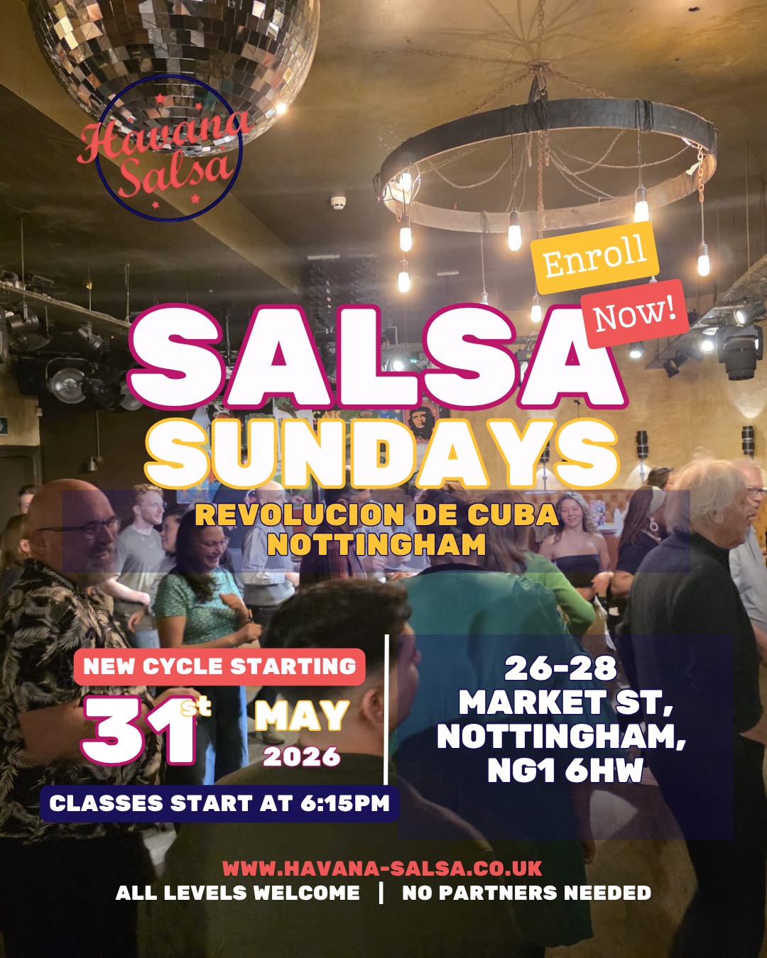 New Salsa Cycle in Nottingham! - Revolución de Cuba