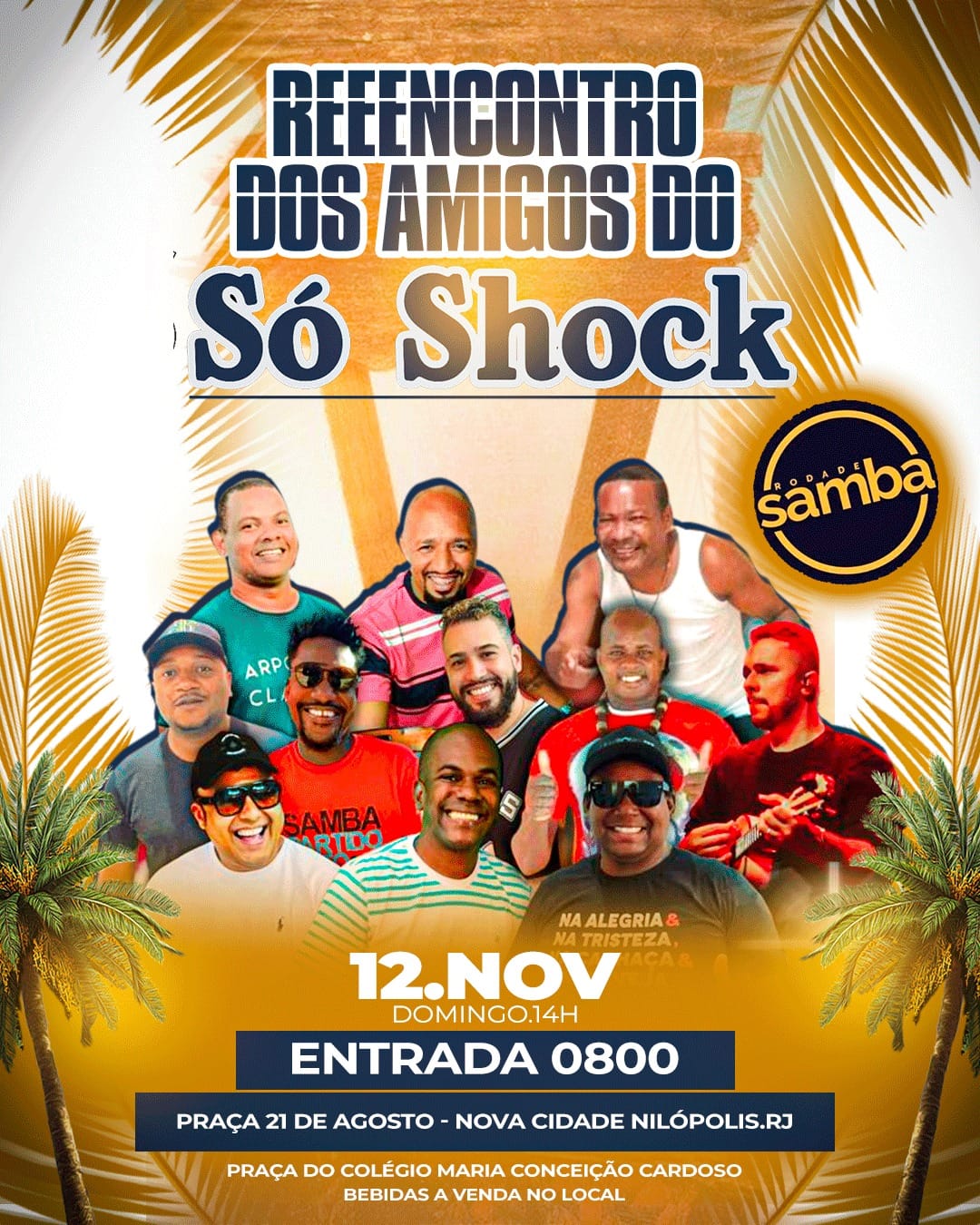 Reencontro amigos só shock