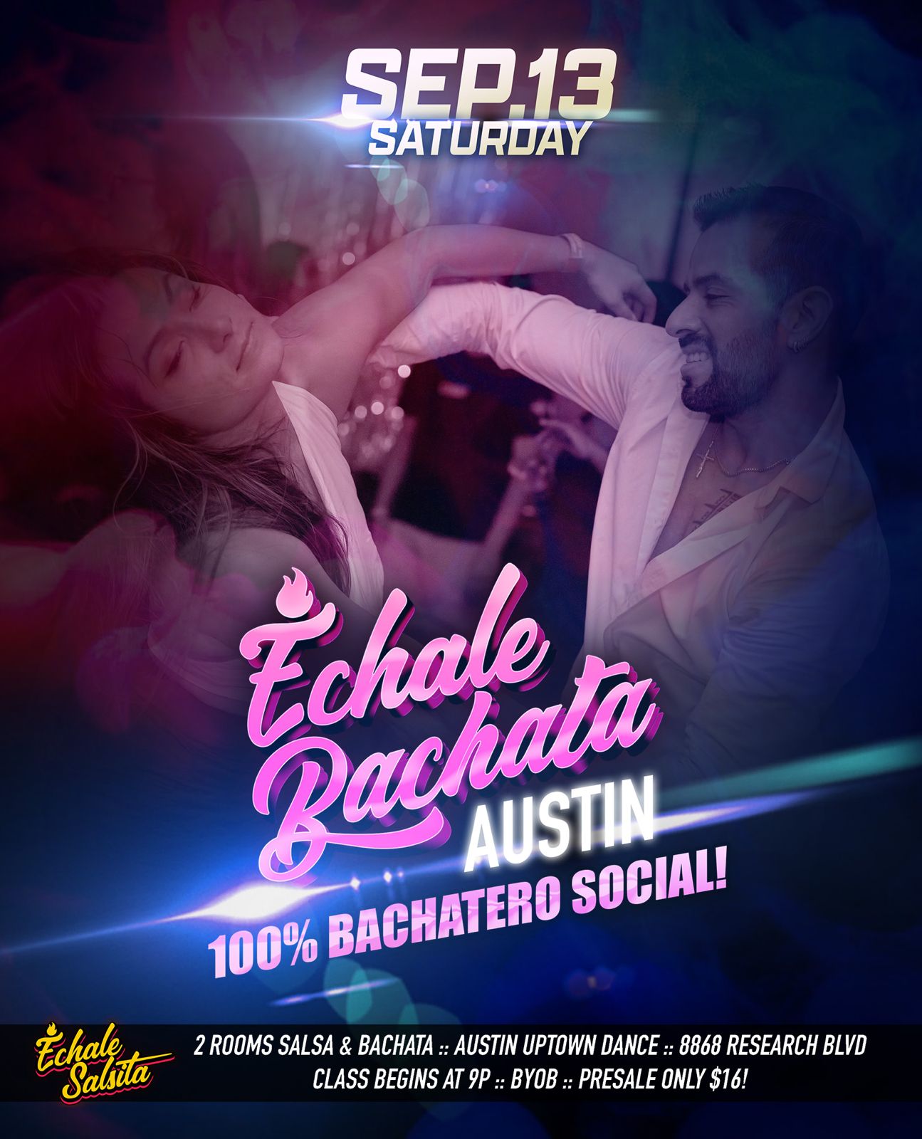 Echale Salsita & Bachata Austin - September Edition