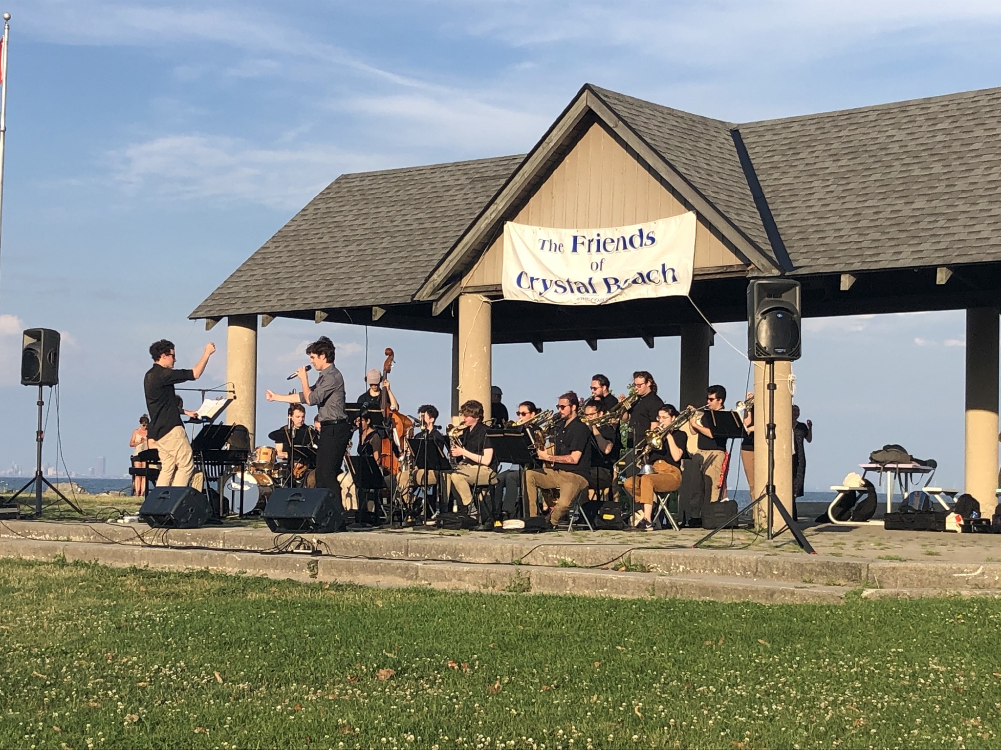 Social Dancing at Crystal Beach Waterfront Bandshell