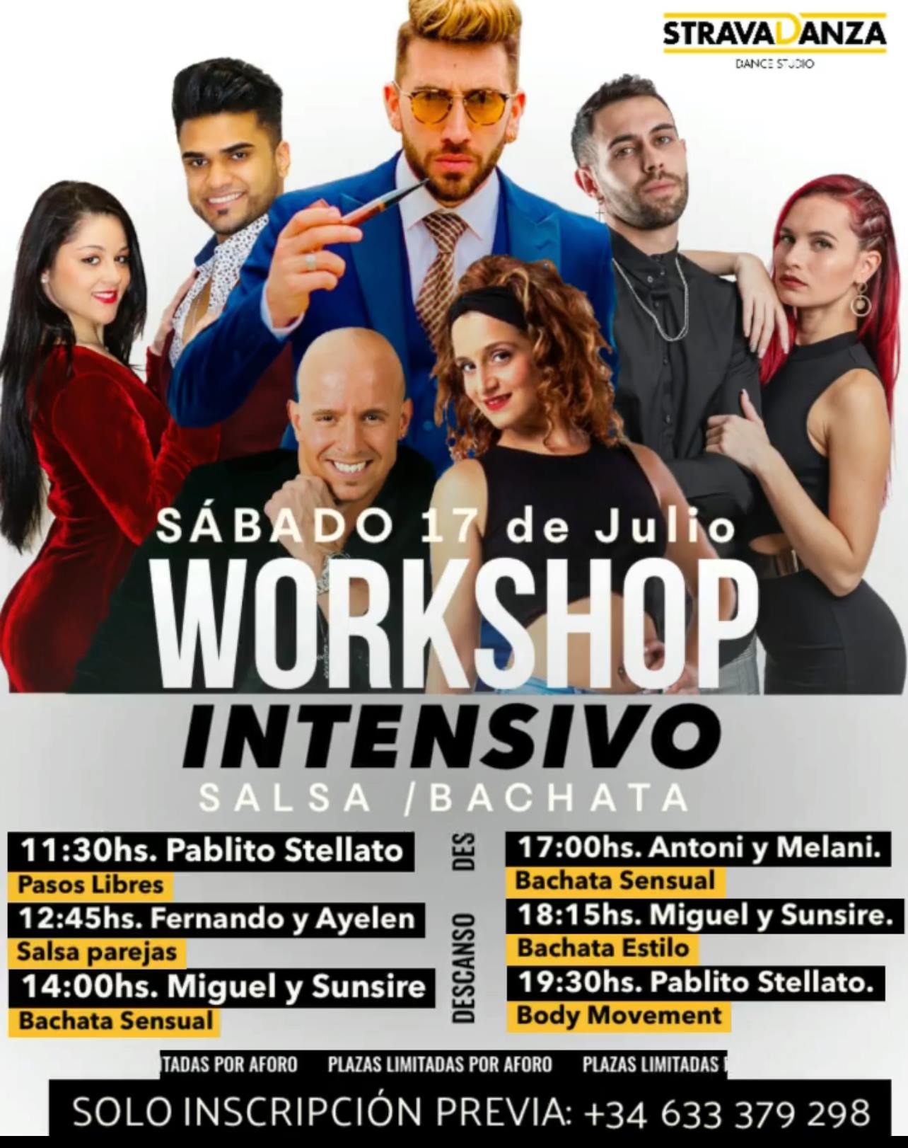 Workshop intensivo de verano Stravadanza