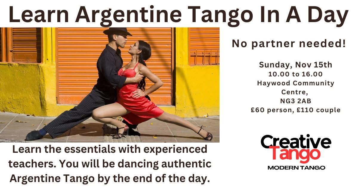 Learn Argentine Tango In A Day