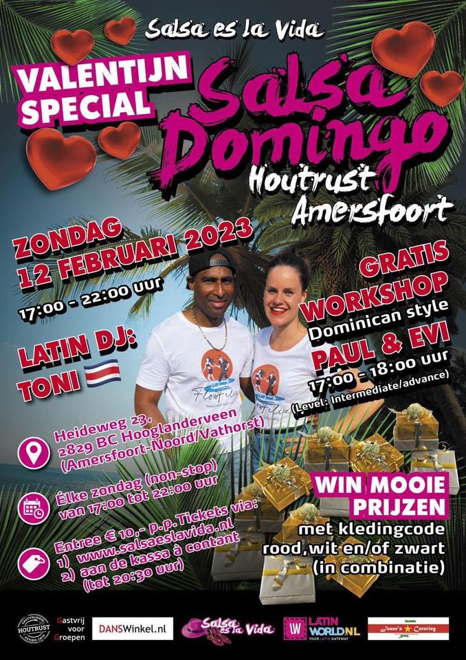 🌹Valentijn special ❤️Salsa Domingo Amersfoort