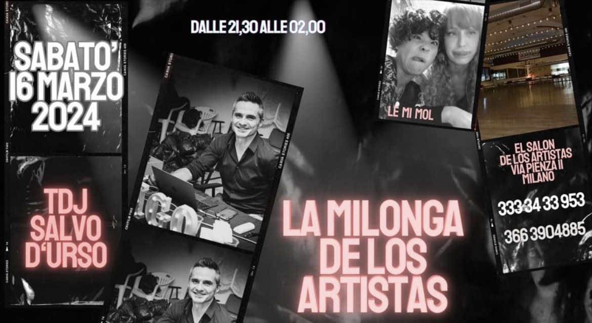 SABATO 16 marzo al salon de los artistas tdj SALVO D’URSO