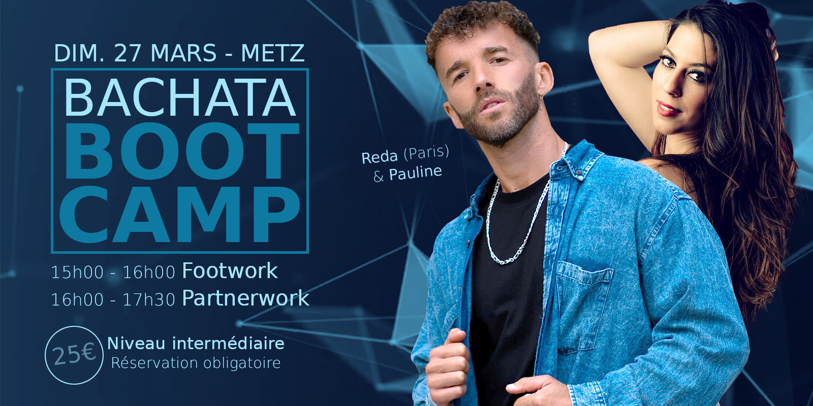 Bootcamp Bachata avec Reda & Pauline