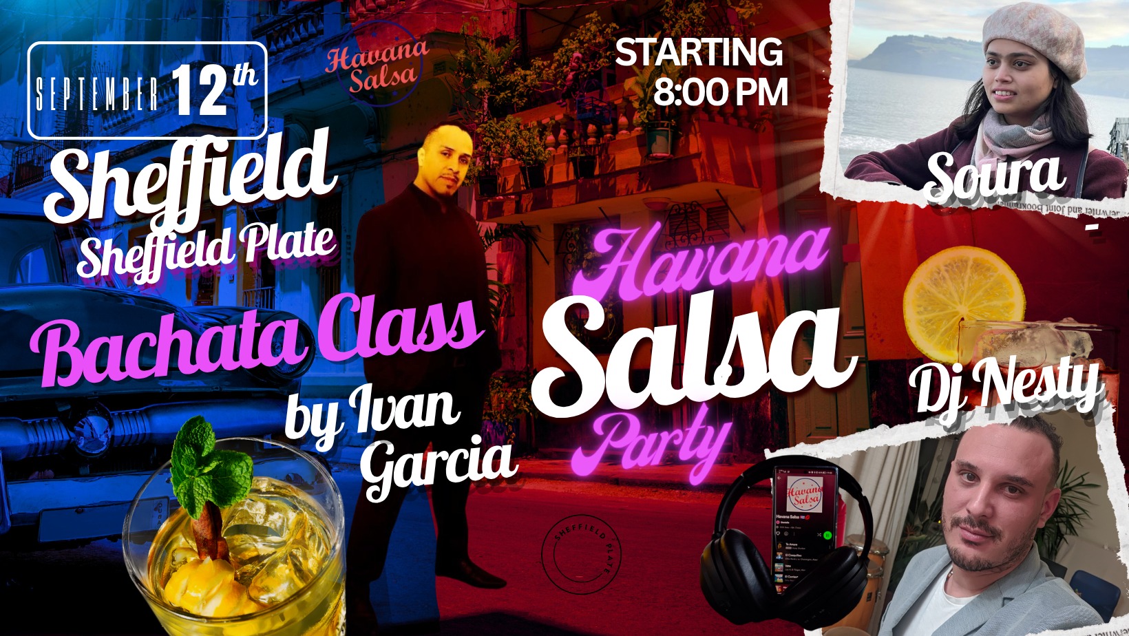 FIESTA CUBANA CALIENTE: HS SHEFFIELD -Cuban Salsa & Bachata Party with Our Special Guest Ivan Garcia