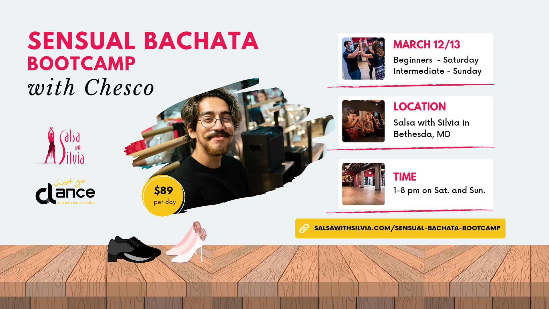 Intermediates Sensual Bachata Bootcamp with Chesco