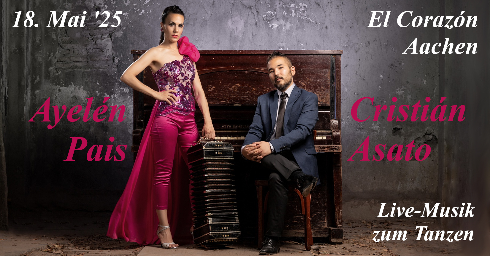 Gran Salón mit Duo Asato-Pais 18.05.2025