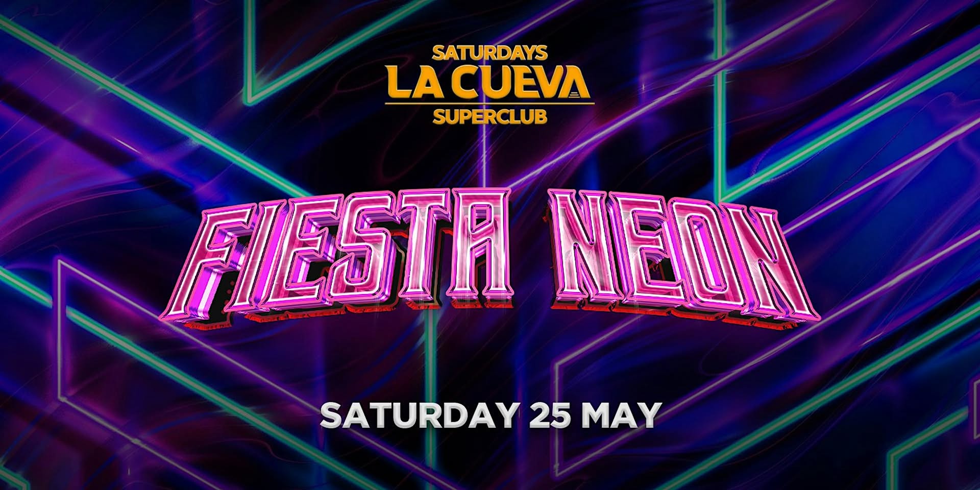 La Cueva Superclub Saturdays SYDNEY SAT 25 MAY FIESTA NEON