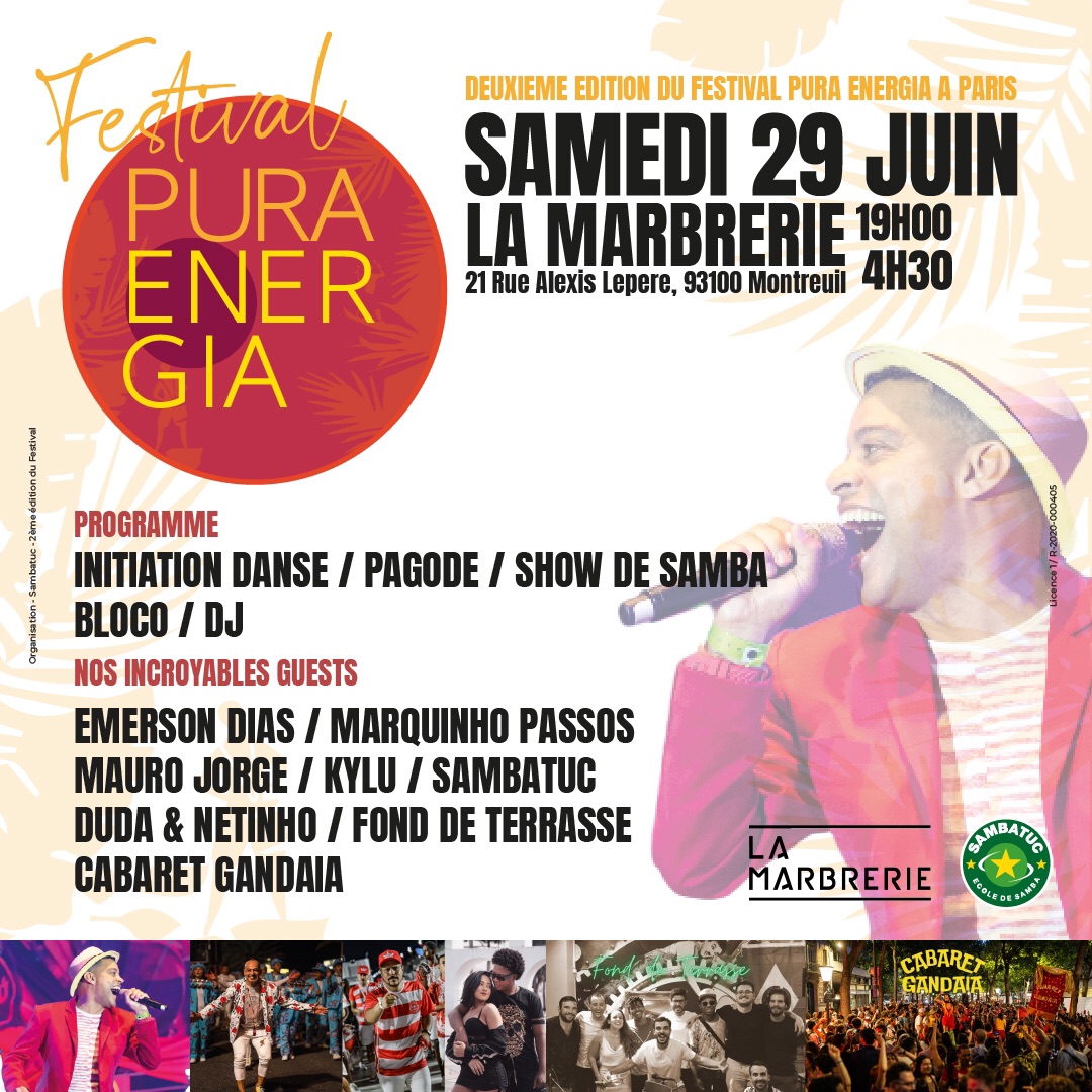 Pura Energia - Noite de Carnaval à la Marbrerie