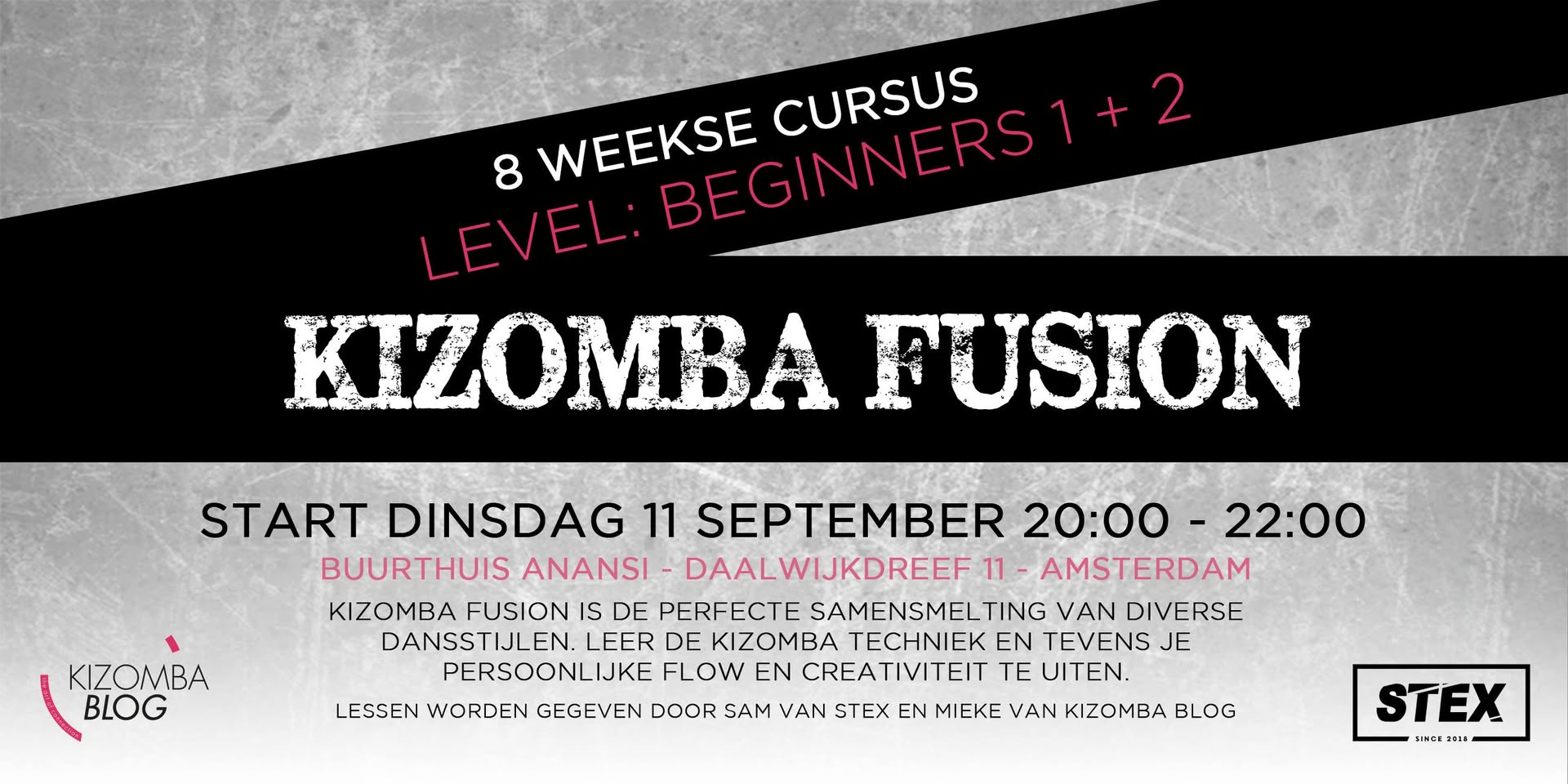 Lessen Kizomba Fusion - Pure Feelings