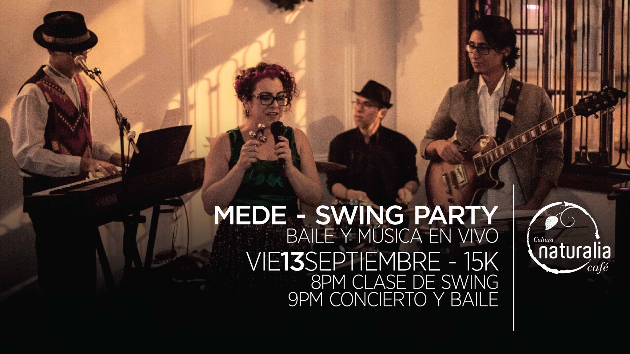 MEDE SWING PARTY ¡Clase de swing y concierto!