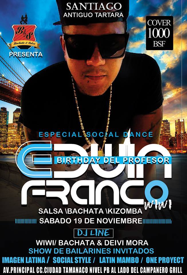 Birthday de Wiwi Especial Social Dancer