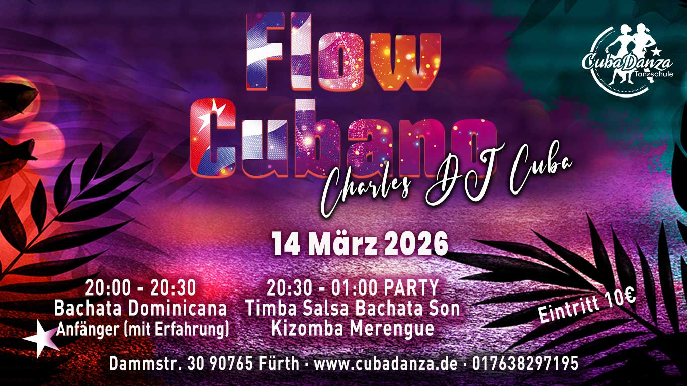 FLOW CUBANO + Mambo Cubano Workshop - alle Niveaus