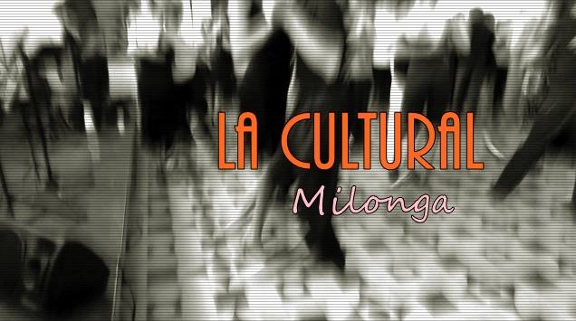 "LA CULTURAL" FREITAG 4. Sept.!! La milonga de Luigi y Flavia.