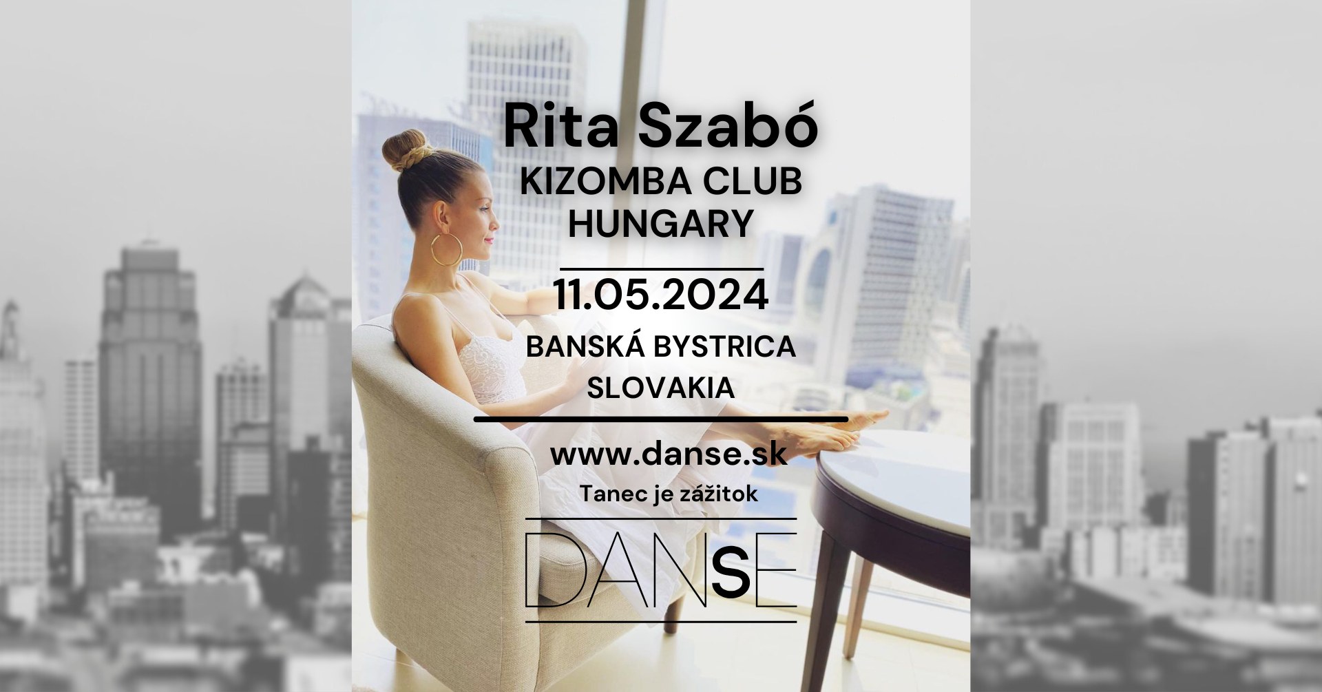 Rita Szabó v Banskej Bystrici ► Intensive UrbanKiz workshop ◄